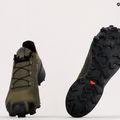 Buty do biegania męskie Salomon Speedcross 5 Wide grape leaf/black 10