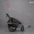 Przyczepka rowerowa Qeridoo Kidgoo1 Sport anthracite grey 12