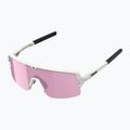 Okulary przeciwsłoneczne Tripoint 008 Lake Prespa matt metallic white/brown/pink multi 5