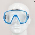 Maska do nurkowania TUSA Freedom Elite white/blue 7