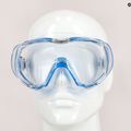 Maska do nurkowania TUSA Tri-Quest FD white/blue 7