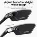 Lusterko rowerowe Rockbros 26210007002 Mirror 1 pcs Right black 3