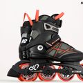 Rolki damskie K2 Alexis 80 Boa grey/pink 13