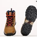 Buty trekkingowe męskie Columbia Newton Ridge Plus II Wp light brown/red velvet 11