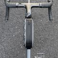 Torba rowerowa na ramę Rockbros 30120109 0,9 l silver 4