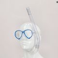 Zestaw do snorkelingu dziecięcy Cressi Perla Jr + Minigringo clear/blue 10