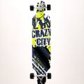 Deskorolka longboard Mechanics Crossy 40 x 9 black/green 11