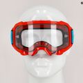Gogle rowerowe Leatt Velocity 4.5 v22 red clear 9