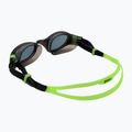 Okulary do pływania dziecięce Zoggs Phantom 2.0 black/lime/tint smoke 4