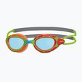 Okulary do pływania dziecięce Zoggs Predator green/orange/red/grey/green/tint blue