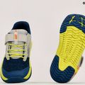 Buty do tenisa dziecięce Babolat 21 Pulsion AC Jr dark blue/sulphur spring 10