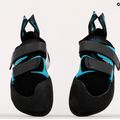 Buty wspinaczkowe męskie Evolv Geshido black/teal/white 6