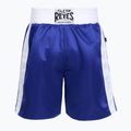 Spodenki bokserskie męskie Cleto Reyes Satin Boxing blue/white 2