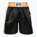 Spodenki bokserskie męskie Cleto Reyes Satin Boxing black/gold