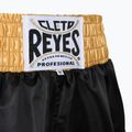 Spodenki bokserskie męskie Cleto Reyes Satin Boxing black/gold 3