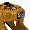 Kask bokserski Cleto Reyes With Round Face Bar gold 4