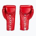 Rękawice bokserskie Cleto Reyes Lace Up Sparring red 3