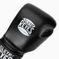 Rękawice bokserskie Cleto Reyes Velcro Sparring black silver 5