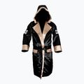 Szlafrok bokserski Cleto Reyes Satin Boxing Hoodie black/gold 2