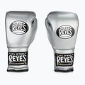 Rękawice bokserskie Cleto Reyes Lace Up Sparring silver 2