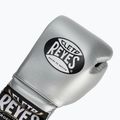 Rękawice bokserskie Cleto Reyes Lace Up Sparring silver 5