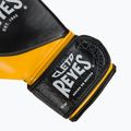 Rękawice bokserskie Cleto Reyes High Precision Training Leather black/yellow 6