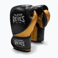 Rękawice bokserskie Cleto Reyes High Precision Training Leather black yellow