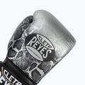 Rękawice bokserskie Cleto Reyes Velcro Sparring silver/black 5