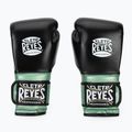 Rękawice bokserskie Cleto Reyes Boxing Gloves With Hook green metalic / black 2