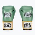 Rękawice bokserskie Cleto Reyes Boxing Gloves creen metalik/gold 2