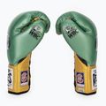 Rękawice bokserskie Cleto Reyes Boxing Gloves creen metalik/gold 4