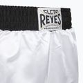 Spodenki bokserskie męskie Cleto Reyes Satin Boxing white/black 3
