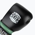 Rękawice bokserskie Cleto Reyes Velcro Sparring green metallic/black 4