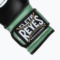 Rękawice bokserskie Cleto Reyes Velcro Sparring green metallic/black 5