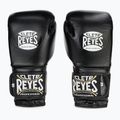 Rękawice bokserskie Cleto Reyes Velcro Sparring black/silver 2
