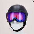 Kask narciarski Salomon Icon LT Visor W wisteria navy/mid blue 9