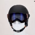 Kask narciarski Salomon Mirage black rose gold 9