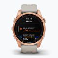 Zegarek Garmin Fenix 7S Solar Hrm Elevate Ox piaskowy 010-02539-11 2