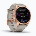 Zegarek Garmin Fenix 7S Solar Hrm Elevate Ox piaskowy 010-02539-11 3