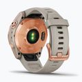 Zegarek Garmin Fenix 7S Solar Hrm Elevate Ox piaskowy 010-02539-11 6