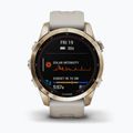 Zegarek Garmin Fenix 7S Sapphire Solar Hrm Elevate Ox złoty 010-02539-21 2