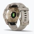 Zegarek Garmin Fenix 7S Sapphire Solar Hrm Elevate Ox złoty 010-02539-21 6