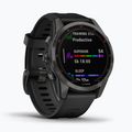 Zegarek Garmin Fenix 7S Sapphire Solar Hrm Elevate Ox czarny 010-02539-25 3