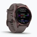 Zegarek Garmin Fenix 7S Sapphire Solar Hrm Elevate Ox brązowy 010-02539-29 3