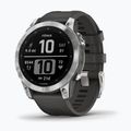 Zegarek Garmin Fenix 7 Hrm Elevate Ox srebrny 010-02540-01