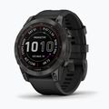 Zegarek Garmin Fenix 7 Sapphire Solar Hrm Elevate Ox czarny 010-02540-21