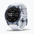Zegarek Garmin Fenix 7 Sapphire Solar Hrm Elevate Ox niebieski 010-02540-25