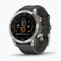 Zegarek Garmin Epix 2 Hrm Elevate Ox srebrny 010-02582-01
