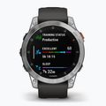 Zegarek Garmin Epix 2 Hrm Elevate Ox srebrny 010-02582-01 2