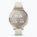 Zegarek Garmin Lily 2 Active lunar gold/bone